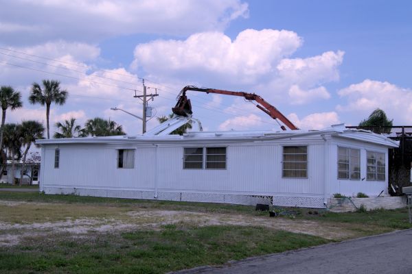 Mobile Home Demolition in Spartanburg