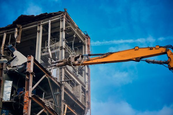 Factory Demolition in Spartanburg