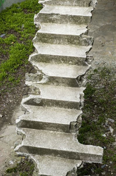 Concrete Steps Demolition in Spartanburg